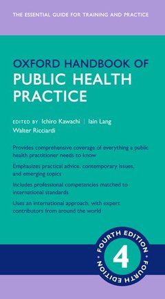 Couverture de l’ouvrage Oxford Handbook of Public Health Practice 4e