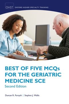 Couverture de l’ouvrage Best of Five MCQs for the Geriatric Medicine SCE