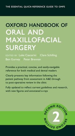Couverture de l’ouvrage Oxford Handbook of Oral and Maxillofacial Surgery