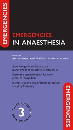 Couverture de l’ouvrage Emergencies in Anaesthesia