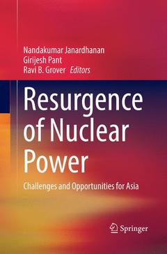 Couverture de l’ouvrage Resurgence of Nuclear Power
