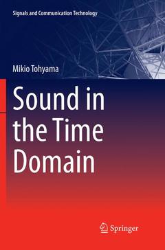 Couverture de l’ouvrage Sound in the Time Domain