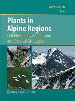 Couverture de l’ouvrage Plants in Alpine Regions