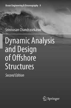 Couverture de l’ouvrage Dynamic Analysis and Design of Offshore Structures