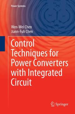 Couverture de l’ouvrage Control Techniques for Power Converters with Integrated Circuit