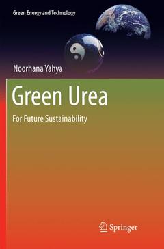 Couverture de l’ouvrage Green Urea 