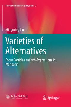 Couverture de l’ouvrage Varieties of Alternatives