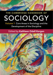 Cover of the book The Cambridge Handbook of Sociology
