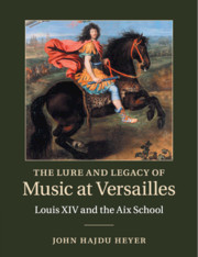 Couverture de l’ouvrage The Lure and Legacy of Music at Versailles