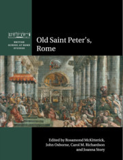 Couverture de l’ouvrage Old Saint Peter's, Rome