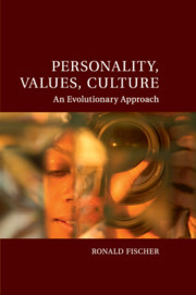 Couverture de l’ouvrage Personality, Values, Culture