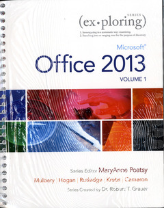 Couverture de l’ouvrage Exploring Microsoft Office 15 Volume 1