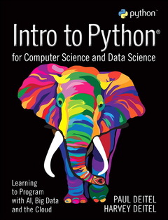 Couverture de l’ouvrage Intro to Python for Computer Science and Data Science