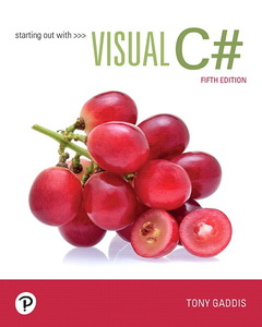 Couverture de l’ouvrage Starting out with Visual C#