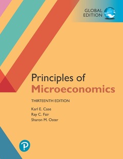 Couverture de l’ouvrage Principles of Microeconomics, Global Edition