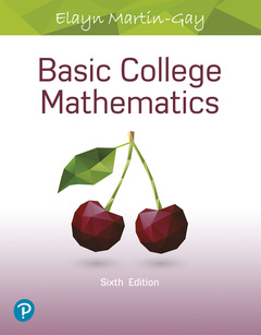 Couverture de l’ouvrage Basic College Mathematics