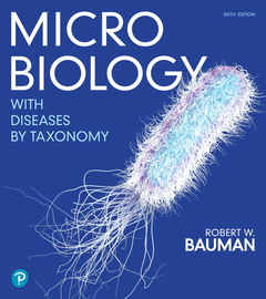 Couverture de l’ouvrage Microbiology with Diseases by Taxonomy