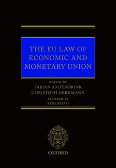 Couverture de l’ouvrage EU Law of Economic & Monetary Union