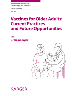Couverture de l’ouvrage Vaccines for Older Adults: Current Practices and Future Opportunities