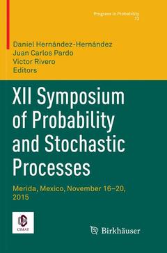 Couverture de l’ouvrage XII Symposium of Probability and Stochastic Processes