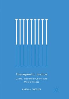 Couverture de l’ouvrage Therapeutic Justice