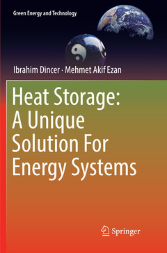 Couverture de l’ouvrage Heat Storage: A Unique Solution For Energy Systems
