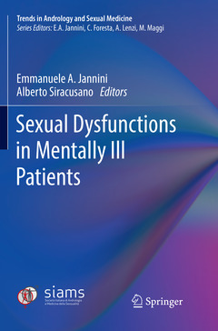 Couverture de l’ouvrage Sexual Dysfunctions in Mentally Ill Patients