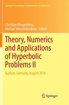 Couverture de l’ouvrage Theory, Numerics and Applications of Hyperbolic Problems II