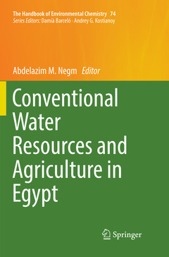 Couverture de l’ouvrage Conventional Water Resources and Agriculture in Egypt