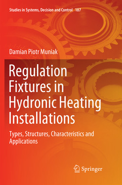 Couverture de l’ouvrage Regulation Fixtures in Hydronic Heating Installations