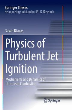 Couverture de l’ouvrage Physics of Turbulent Jet Ignition