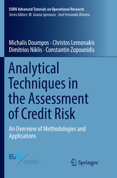 Couverture de l’ouvrage Analytical Techniques in the Assessment of Credit Risk
