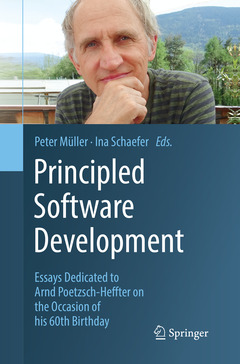 Couverture de l’ouvrage Principled Software Development