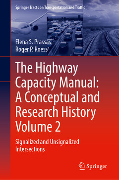 Cover of the book The Highway Capacity Manual: A Conceptual and Research History Volume 2