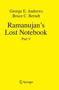 Couverture de l’ouvrage Ramanujan's Lost Notebook