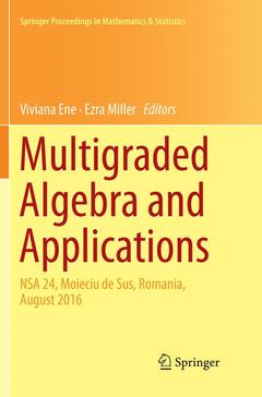 Couverture de l’ouvrage Multigraded Algebra and Applications