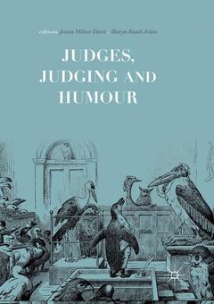 Couverture de l’ouvrage Judges, Judging and Humour