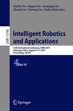 Cover of the book Intelligent Robotics and Applications