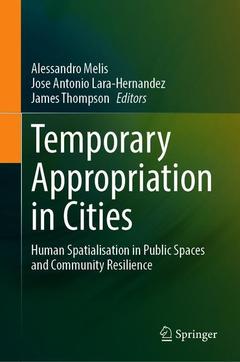 Cover of the book Temporary Appropriation in Cities