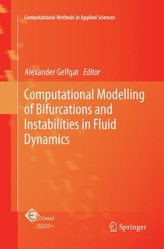 Couverture de l’ouvrage Computational Modelling of Bifurcations and Instabilities in Fluid Dynamics