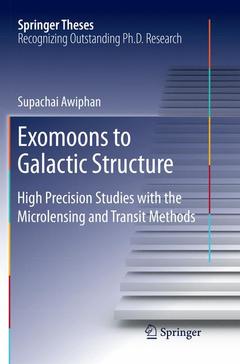 Couverture de l’ouvrage Exomoons to Galactic Structure