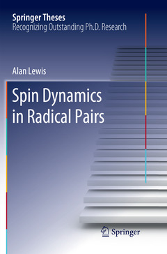 Cover of the book Spin Dynamics in Radical Pairs