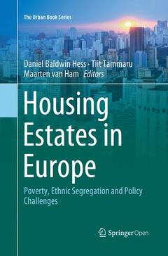 Couverture de l’ouvrage Housing Estates in Europe