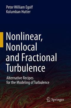 Cover of the book Nonlinear, Nonlocal and Fractional Turbulence