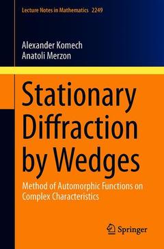 Cover of the book Stationary Diffraction by Wedges 