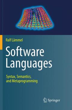 Couverture de l’ouvrage Software Languages