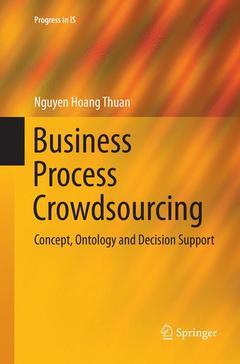 Couverture de l’ouvrage Business Process Crowdsourcing