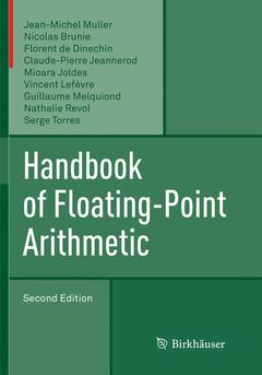 Couverture de l’ouvrage Handbook of Floating-Point Arithmetic