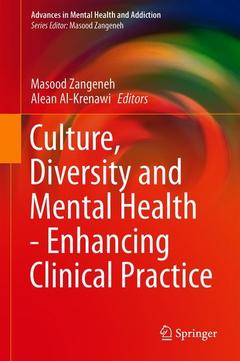 Couverture de l’ouvrage Culture, Diversity and Mental Health - Enhancing Clinical Practice