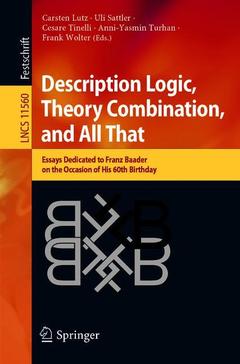 Couverture de l’ouvrage Description Logic, Theory Combination, and All That